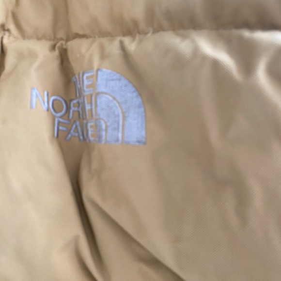 The North Face 550 Hyvent Mens McMurdo Parka Down Filled Fur Trim Hood Tan Coat - Picture 7 of 9